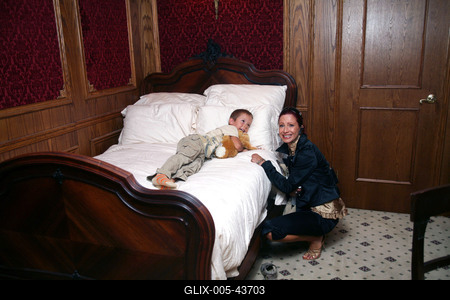 A Titanic-kiállítás "fedélzetén"-stock-foto