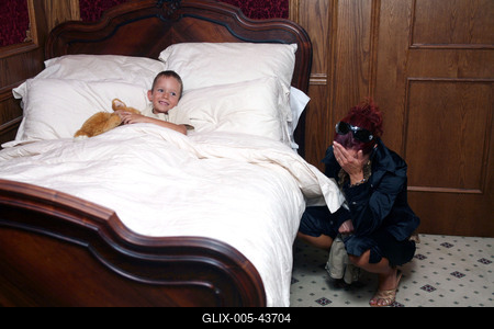 A Titanic-kiállítás "fedélzetén"-stock-foto