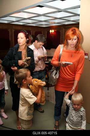 A Titanic-kiállítás "fedélzetén"-stock-foto