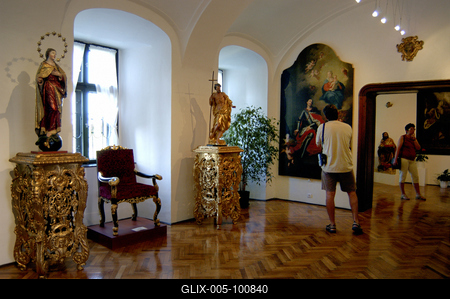 Veszprém, Keresztény Múzeum-stock-foto