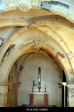 Veszprém, Gizella-kápolna-stock-foto