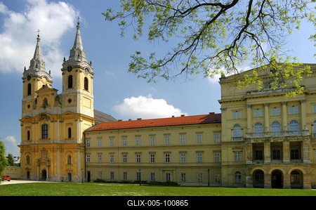 Zirci Apátság-stock-foto