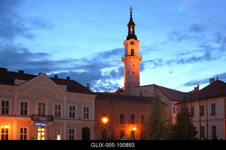 A Tűztorony a veszprémi várban-stock-foto