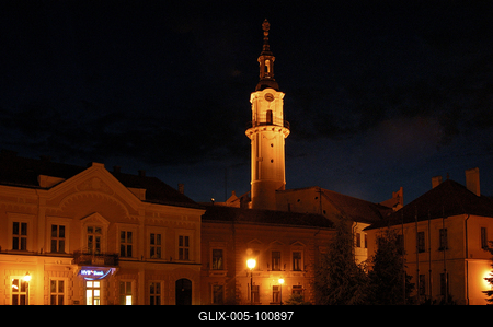 A Tűztorony a veszprémi várban-stock-foto
