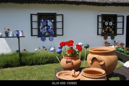 Tihanyi Skanzen-stock-foto