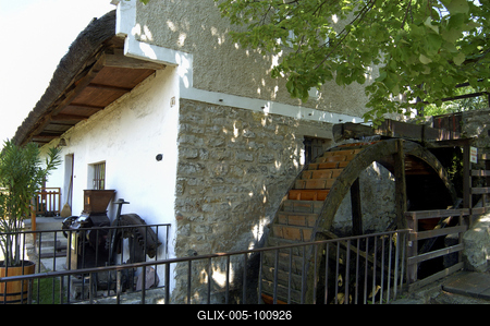 Az Örvényesi vizimalom-stock-foto