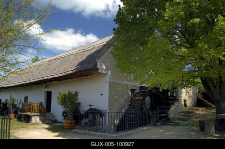 Az Örvényesi vizimalom-stock-foto