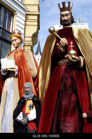 Veszprém, Gizella Napok-stock-foto