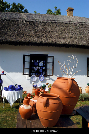 Tihanyi Skanzen-stock-foto