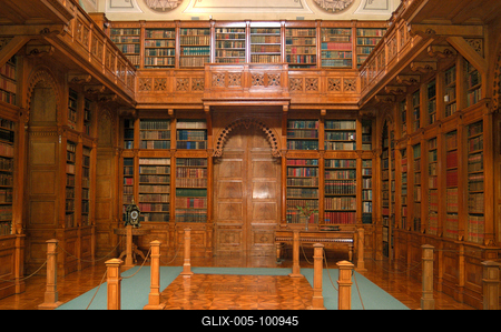 Zirc, Ciszterci Műemlékkönyvtár-stock-foto