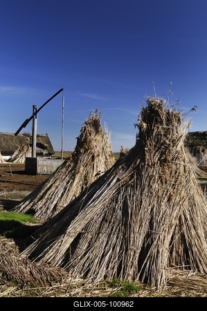 Gémeskút a Hortobágyon-stock-foto
