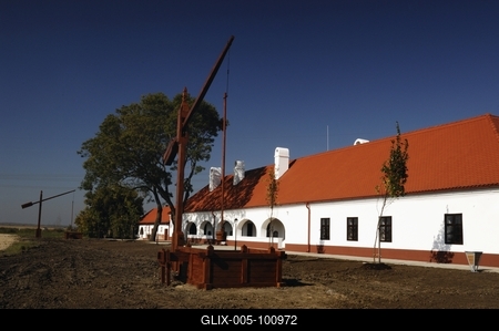 Hortobágyi Csárda-stock-foto