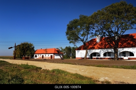 Hortobágyi Csárda-stock-foto