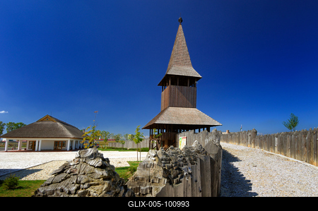 M3 Archeopark Polgár-stock-foto