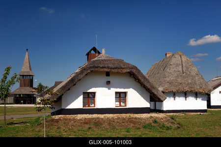 M3 Archeopark Polgár-stock-foto