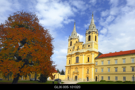 Zirci Apátság-stock-foto