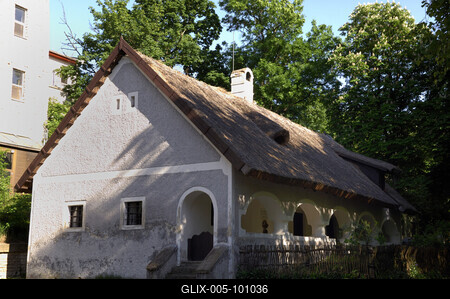 Veszprém, Bakonyi Ház-stock-foto