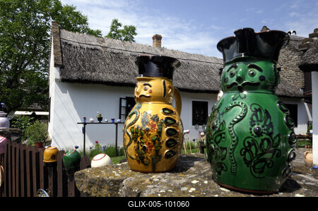 Tihanyi Skanzen-stock-foto