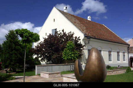 Veszprém, Művészetek Háza-stock-foto