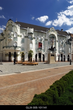 Reök-palota, Szeged-stock-foto