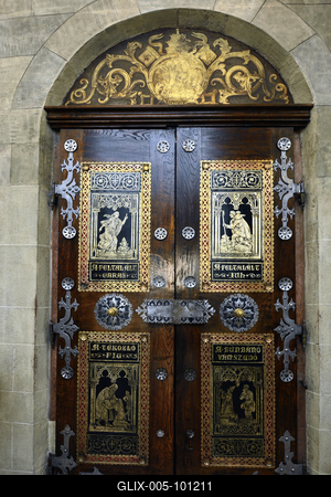 Pannonhalmi Bencés Főapátság-stock-foto