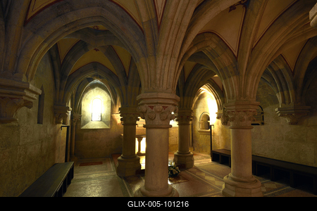 Pannonhalmi Bencés Főapátság-stock-foto