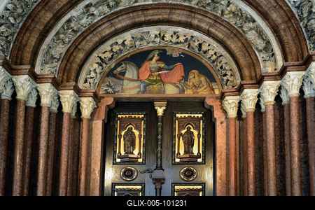 Pannonhalmi Bencés Főapátság-stock-foto