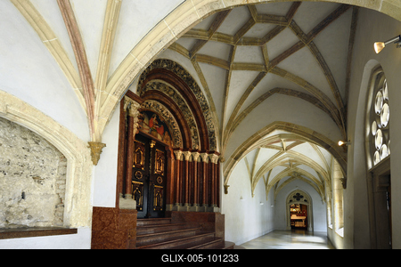 Pannonhalmi Bencés Főapátság-stock-foto