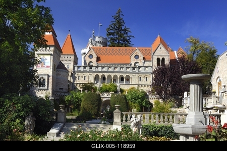 Bory-vár, Székesfehérvár-stock-foto