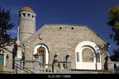 Bory-vár, Székesfehérvár-stock-foto