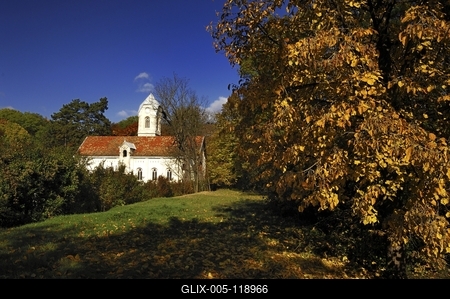 Alcsúti arborétum és a Storno kápolna, Alcsútdoboz-stock-foto