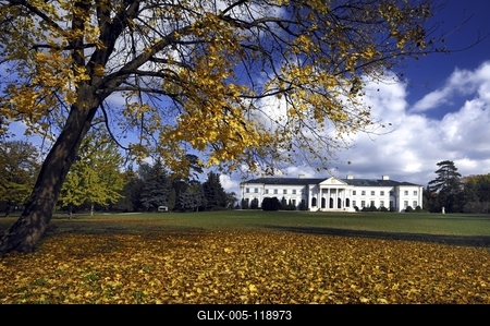 Zichy-Hadik-kastély, Seregélyes-stock-foto