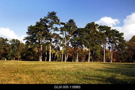 Festetics-kastély parkja, Dég-stock-foto