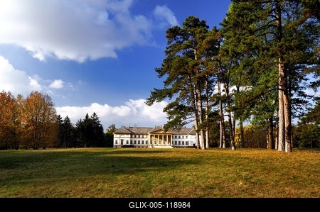 Festetics-kastély és parkja, Dég-stock-foto