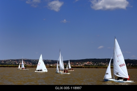 Velencei-tó, Gárdony-stock-foto