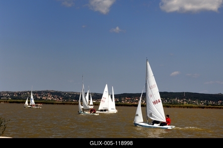 Velencei-tó, Gárdony-stock-foto