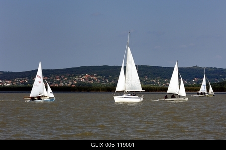 Velencei-tó, Gárdony-stock-foto