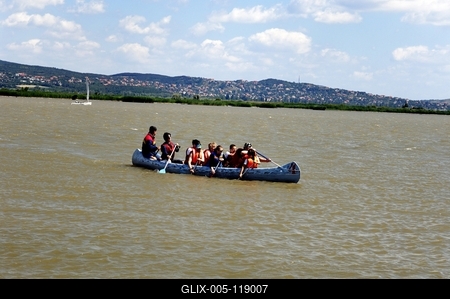 Velencei-tó, Gárdony-stock-foto