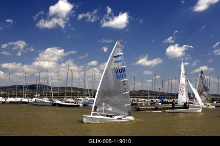 Velencei-tó, Gárdony-stock-foto