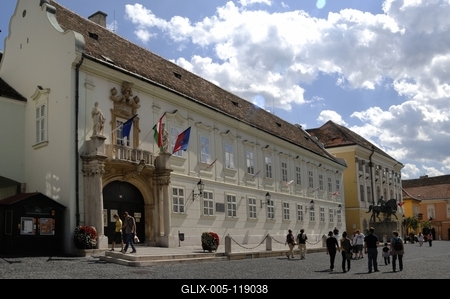 Városháza, Székesfehérvár-stock-foto