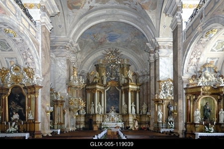 Szent Imre-templom, Székesfehérvár-stock-foto