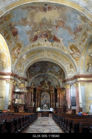 Szent István-székesegyház, Székesfehérvár-stock-foto