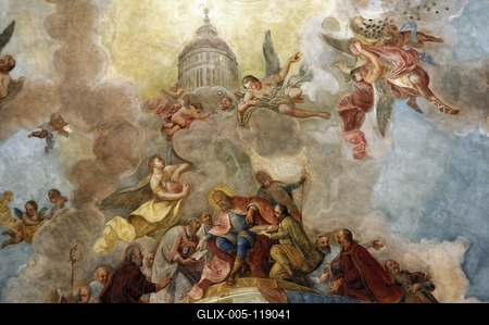 Szent István-székesegyház, Székesfehérvár-stock-foto