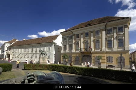 Városháza, Székesfehérvár-stock-foto