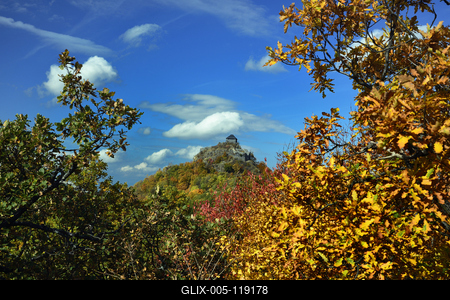 Salgó vára-stock-foto