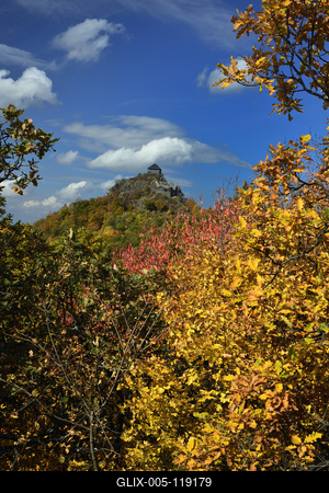Salgó vára-stock-foto