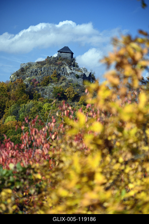 Salgó vára-stock-foto