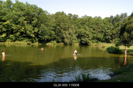 Hegyhátszentjakab, Vadása-tó-stock-foto