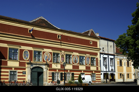 Kőszeg, Városháza-stock-foto