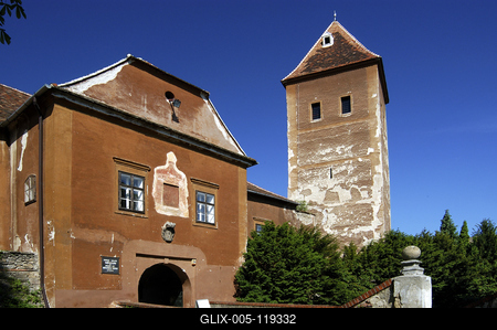 Kőszeg, Jurisics-vár-stock-foto